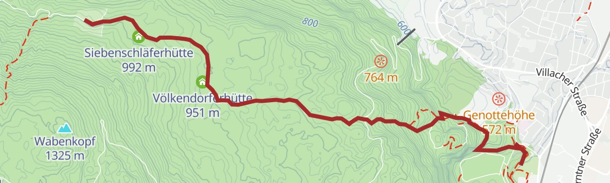 Route map: Hundsmarhof